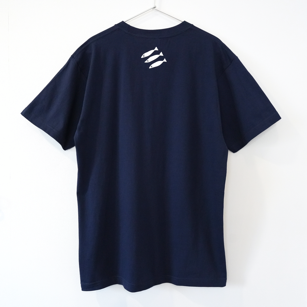 【会場受取】SHISHAMO Thanks for everything ロゴTシャツ/ネイビー×白