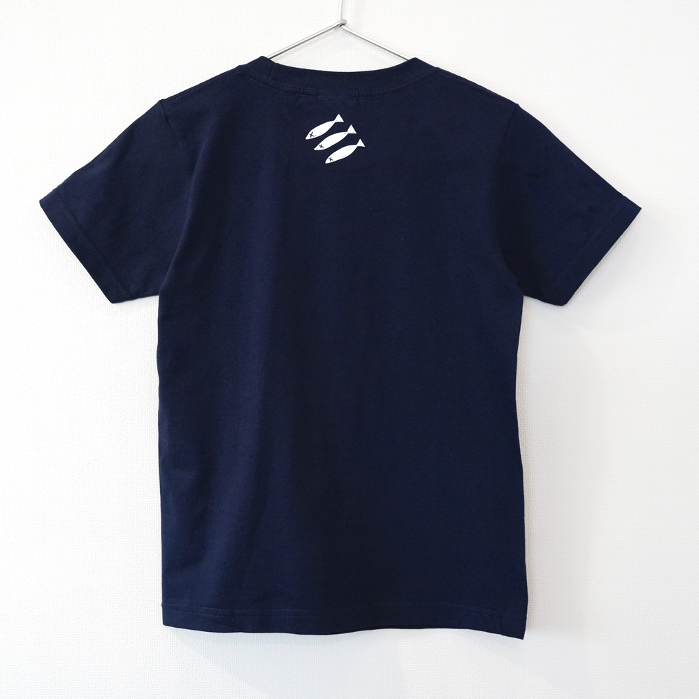 【会場受取】SHISHAMO Thanks for everything KIDSロゴTシャツ/ネイビー×白