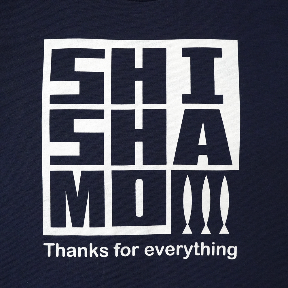 【会場受取】SHISHAMO Thanks for everything KIDSロゴTシャツ/ネイビー×白