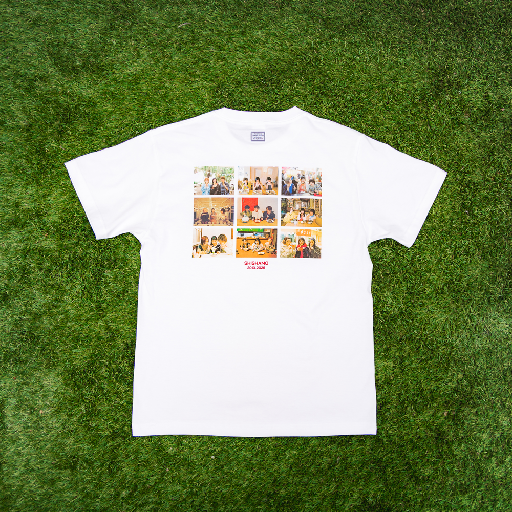 【会場受取】SHISHAMO×TANGTANG×川島小鳥 コラボTシャツ/Forever My Friends