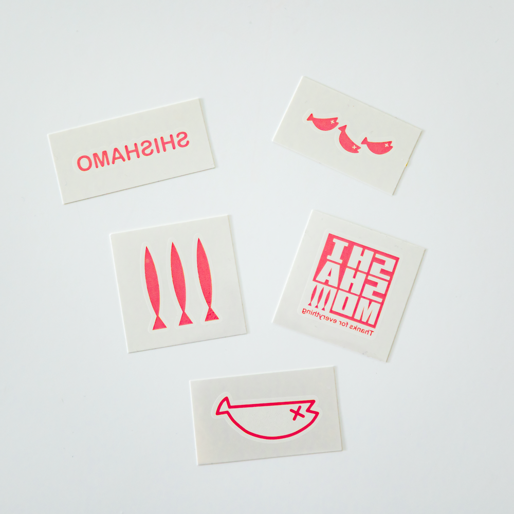 【会場受取】SHISHAMO NO TATOO STICKER!!!2026