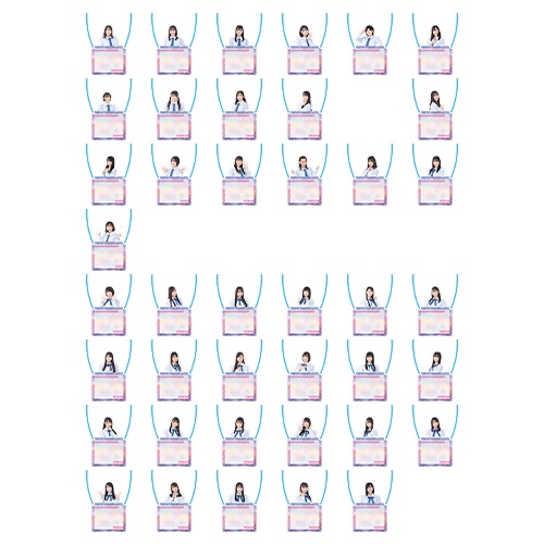 STU48 お話会グッズ 個別アクリルネームプレート