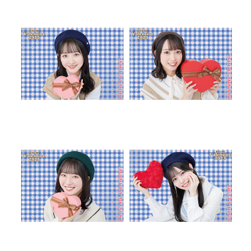 STU48 バレンタイン2023 個別A3クリアポスター