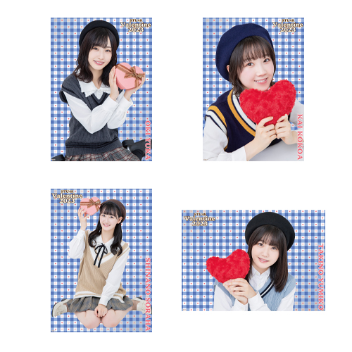 STU48 バレンタイン2023 個別A3クリアポスター