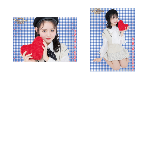 STU48 バレンタイン2023 個別A3クリアポスター