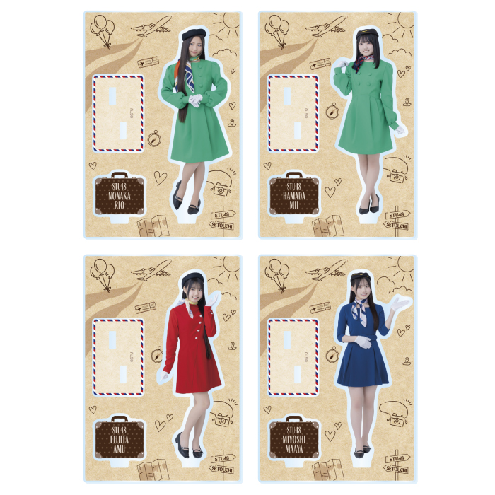 STU48 個別アクリルスタンド(CA衣装)