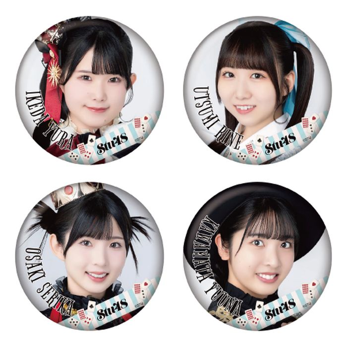 STU48 Halloween2024 ランダム缶バッジ