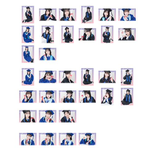 STU48 6th Anniversary ランダムA5クリアポスター