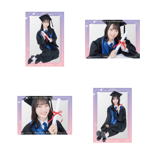 STU48 6th Anniversary ランダムA5クリアポスター
