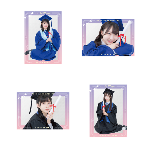 STU48 6th Anniversary ランダムA5クリアポスター