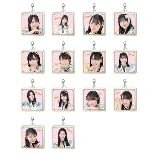 STU48 6th Anniversary ランダム個別メモリアルアクリルチャームA（1期生＋ドラフト3期生）