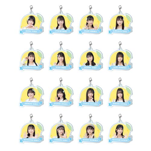 STU48 6th Anniversary ランダム個別メモリアルアクリルチャームB（2期生＋研究生）