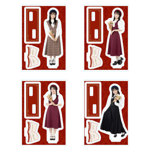 STU48 個別アクリルスタンド(文学少女)