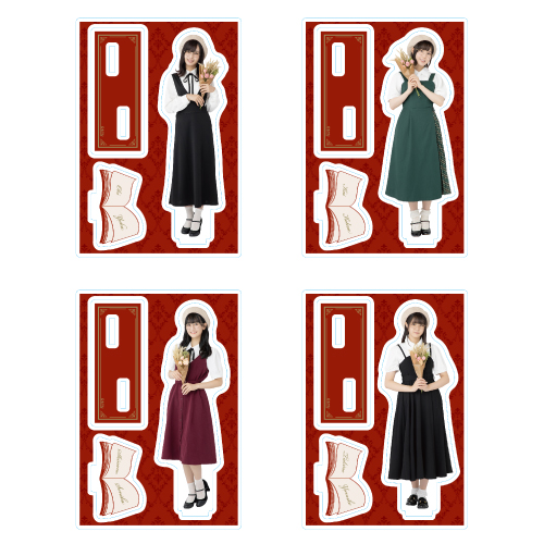 STU48 個別アクリルスタンド(文学少女)