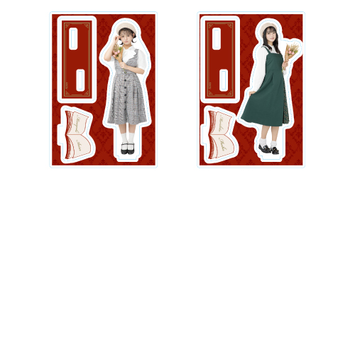 STU48 個別アクリルスタンド(文学少女)