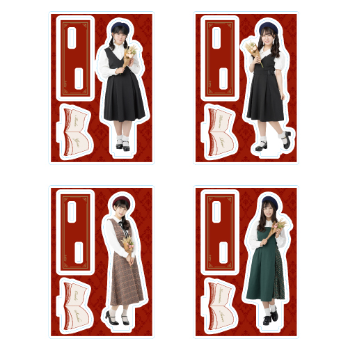 STU48 個別アクリルスタンド(文学少女)