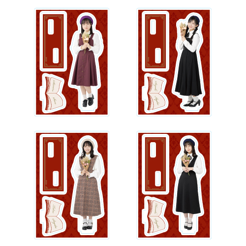 STU48 個別アクリルスタンド(文学少女)