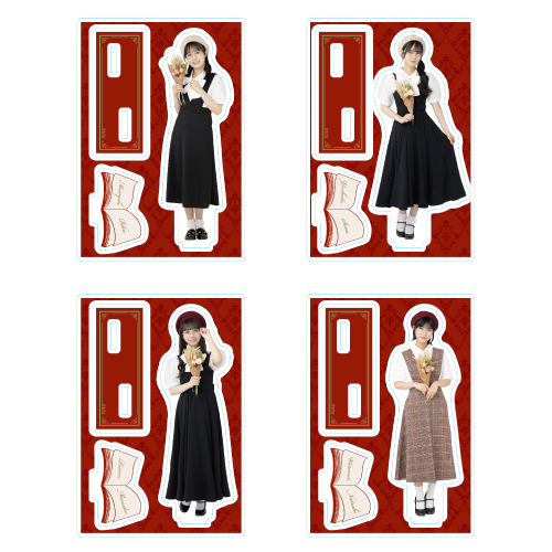 STU48 個別アクリルスタンド(文学少女)