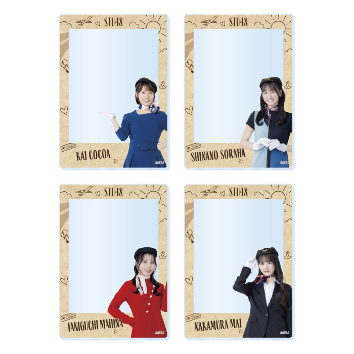 STU48 ランダムアクリルカード(CA衣装)