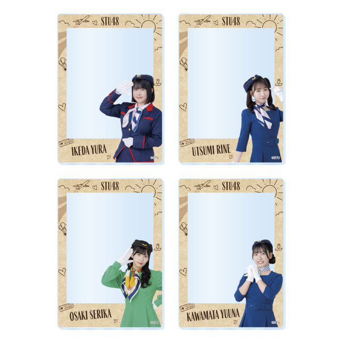 STU48 ランダムアクリルカード(CA衣装)