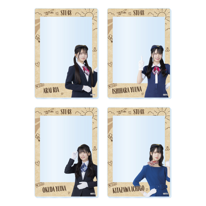 STU48 ランダムアクリルカード(CA衣装)