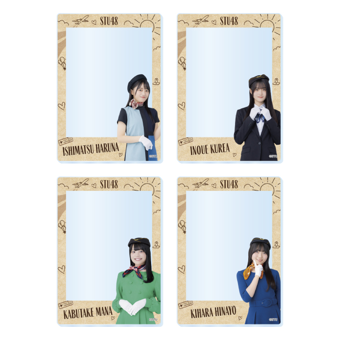 STU48 ランダムアクリルカード(CA衣装)