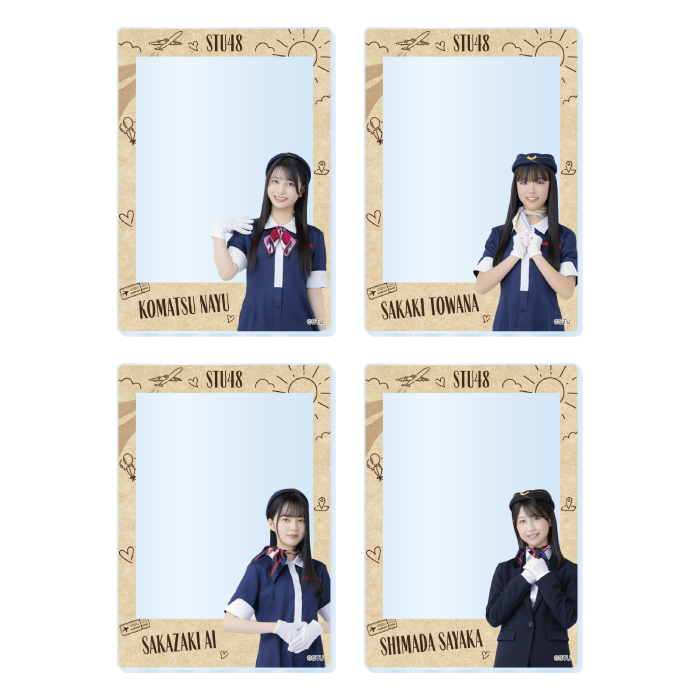 STU48 ランダムアクリルカード(CA衣装)