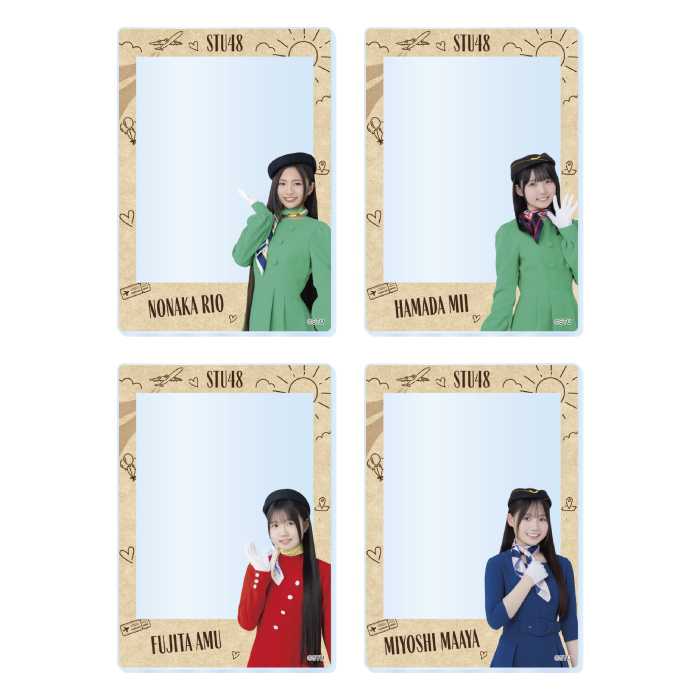 STU48 ランダムアクリルカード(CA衣装)