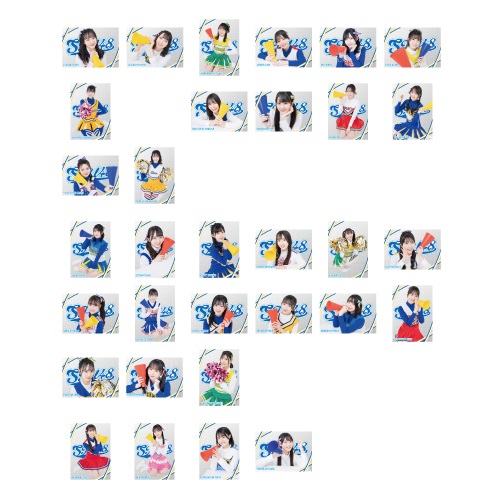 STU48 個別クリアポスター(チアガール衣装)