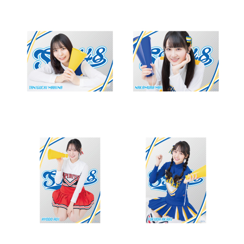 STU48 個別クリアポスター(チアガール衣装)