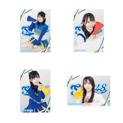 STU48 個別クリアポスター(チアガール衣装)