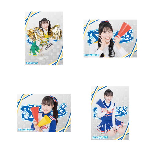 STU48 個別クリアポスター(チアガール衣装)
