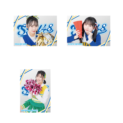 STU48 個別クリアポスター(チアガール衣装)
