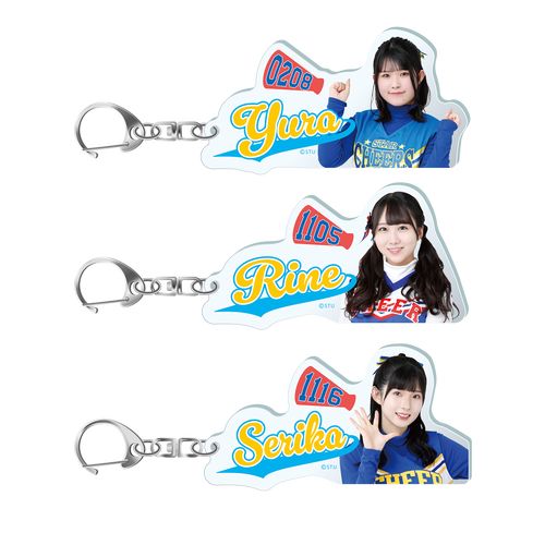 STU48 個別アクリルネームキーホルダー(チアガール衣装)
