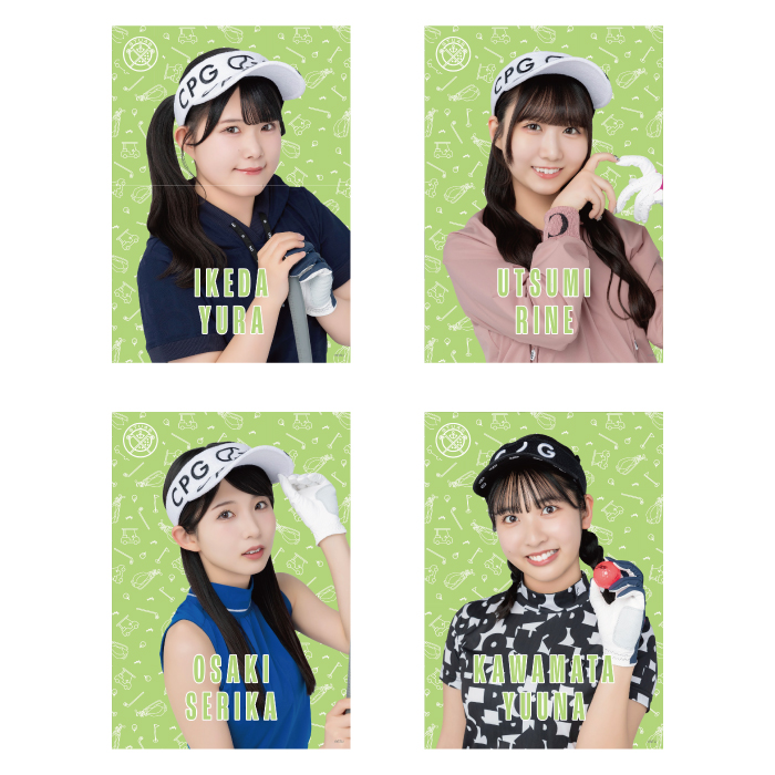 STU48 個別A4クリアポスター(ゴルフウェア)