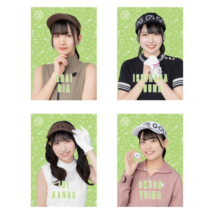 STU48 個別A4クリアポスター(ゴルフウェア)