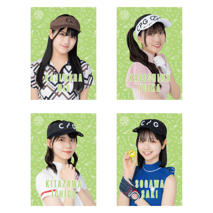 STU48 個別A4クリアポスター(ゴルフウェア)