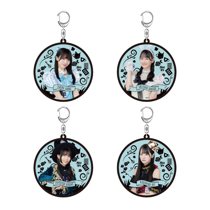 STU48 Halloween2024 個別コースターキーホルダー