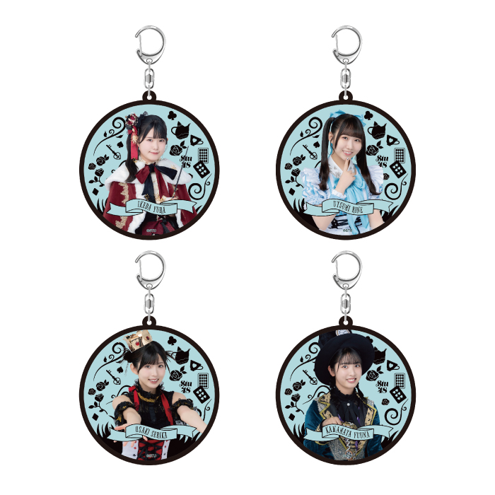 STU48 Halloween2024 個別コースターキーホルダー