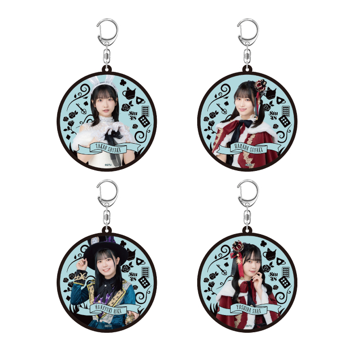 STU48 Halloween2024 個別コースターキーホルダー