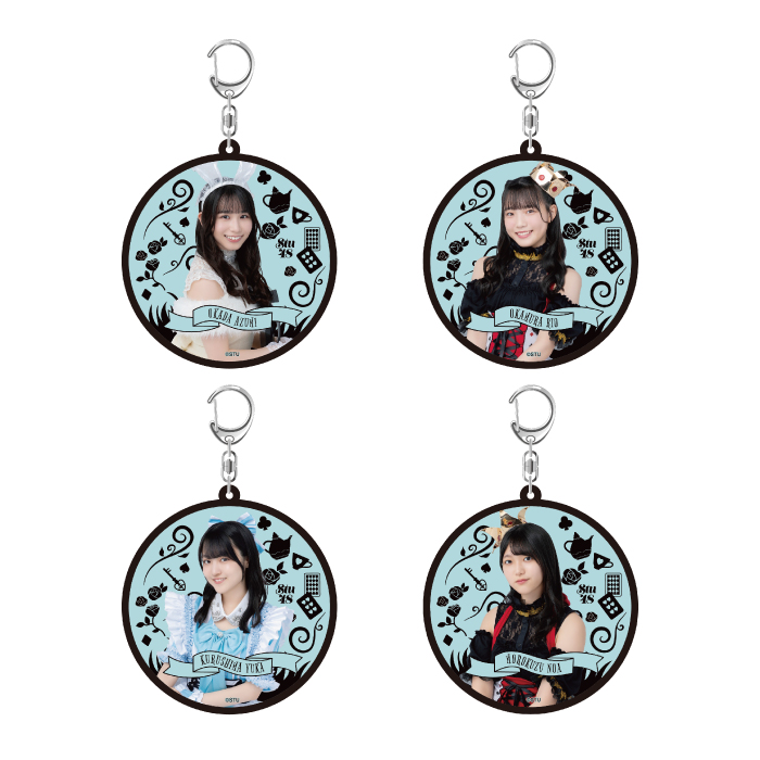STU48 Halloween2024 個別コースターキーホルダー