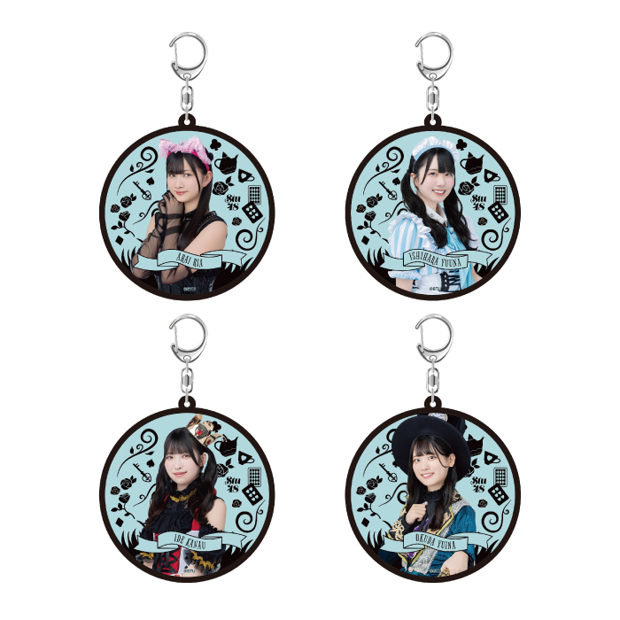 STU48 Halloween2024 個別コースターキーホルダー
