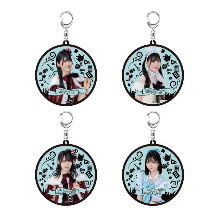 STU48 Halloween2024 個別コースターキーホルダー