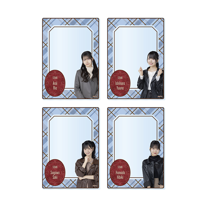 STU48 ランダムアクリルカード(レザー衣装)