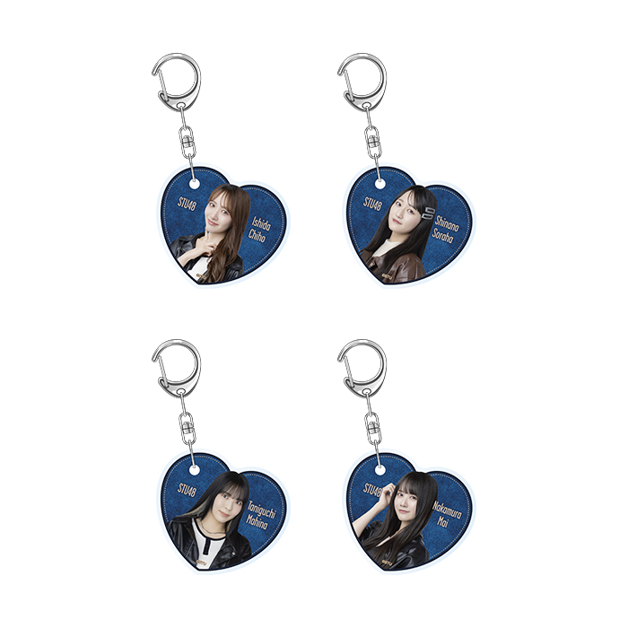 STU48 個別アクリルキーホルダー(レザー衣装)
