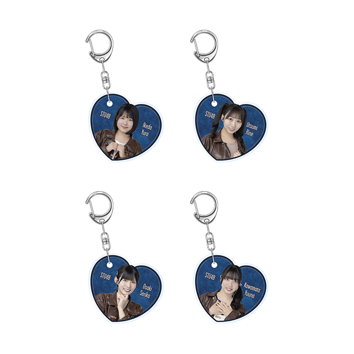 STU48 個別アクリルキーホルダー(レザー衣装)