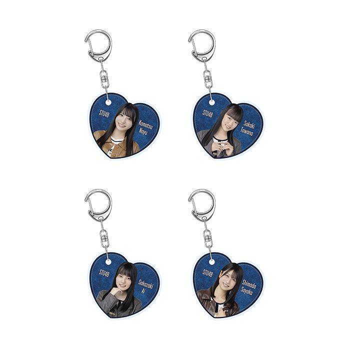 STU48 個別アクリルキーホルダー(レザー衣装)