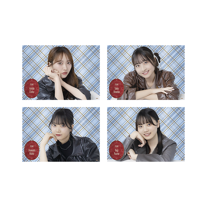 STU48 個別A4クリアポスター(レザー衣装)