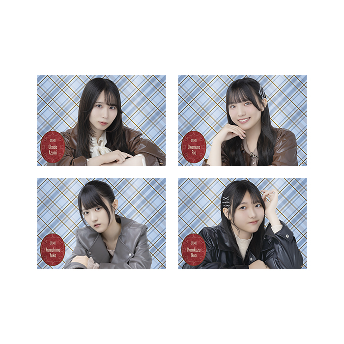 STU48 個別A4クリアポスター(レザー衣装)