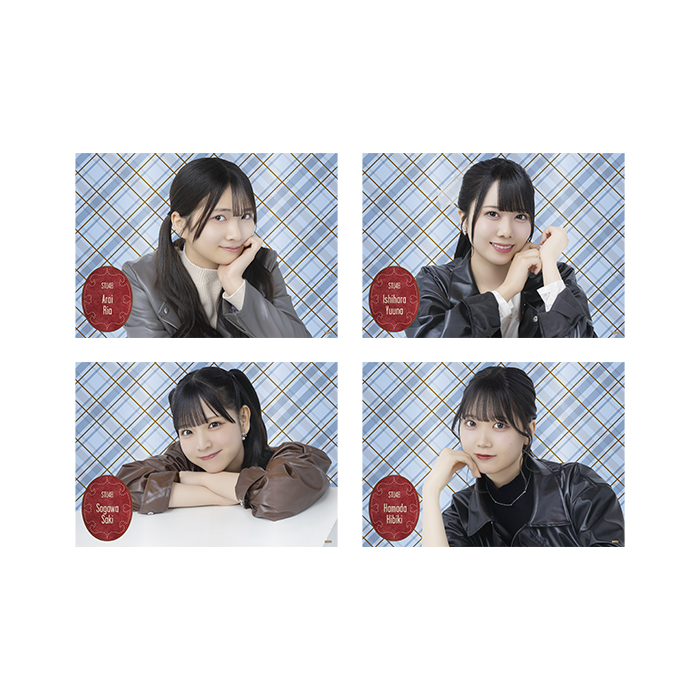 STU48 個別A4クリアポスター(レザー衣装)